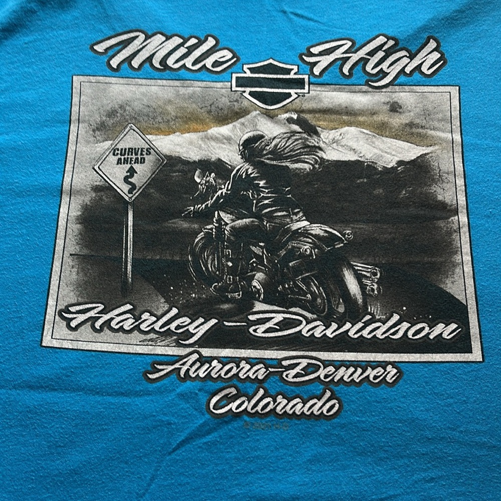 Harley-Davidson Blue T-Shirt
